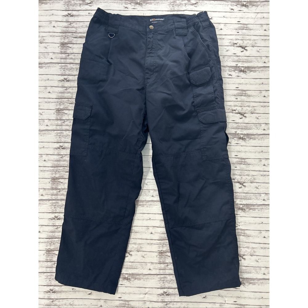 5.11 Tactical Pants Men's 36x29 Blue Taclite Pro Ripstop 74273 Cargo Utility